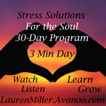 stress solutions for the soul-Lauren E Miller